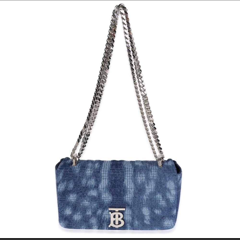 Burberry Lola denim bag